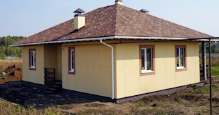 Одноэтажный дом из панелей под ключ в Александрове - Строй-Лкн от 136500 рублей